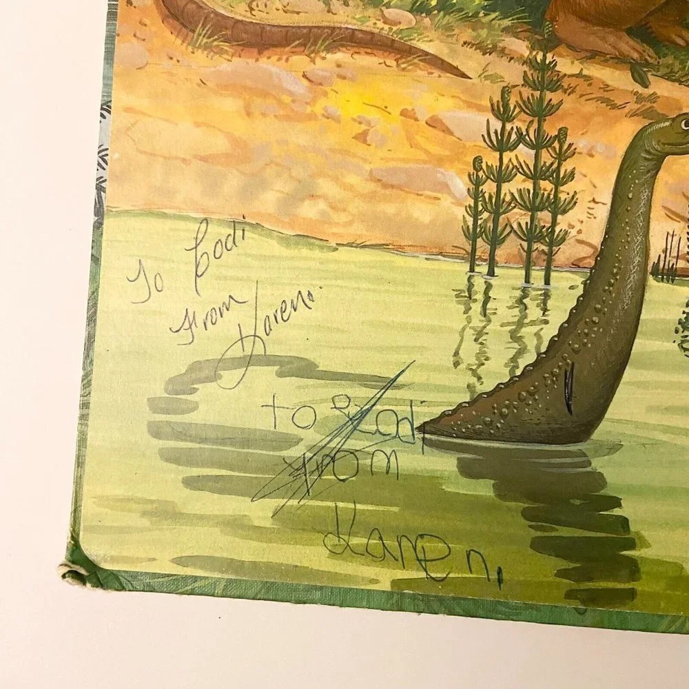 Vintage 1989 I Am  a Big Dinosaur Book Francois Crozat - Picture 7 of 16